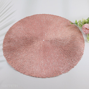 Good quality round place mat dinner mat for sale
