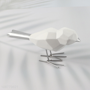 Yiwu factory birds shaped tabletop ornaments for <em>decoration</em>