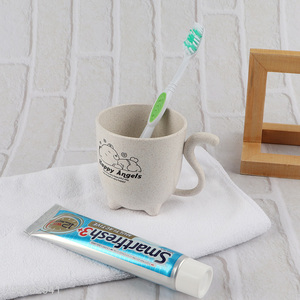 Online wholesale wheat <em>straw</em> toothbrush cup mouthwash cup