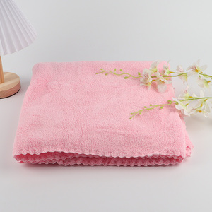 Online wholesale large soft coral fleece bath <em>towels</em>