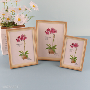 Top selling plastic tabletop decoration photo frame