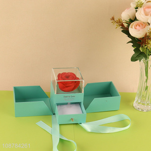 Yiwu market flower <em>jewelry</em> box gifts packaging box
