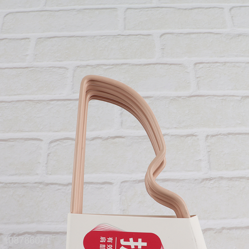 New arrival 8pcs pvc coated clothes hangers for kids