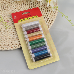 Good quality 10pcs sewing threads set for hand sewing
