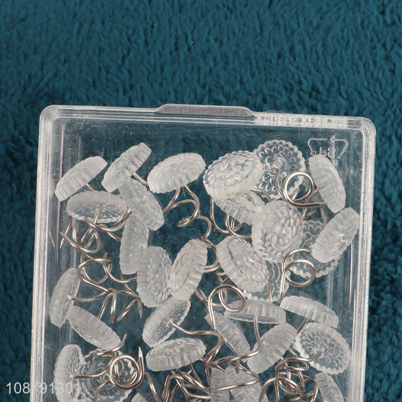 Wholesale clear twist pins upholstery tacks headliner pins