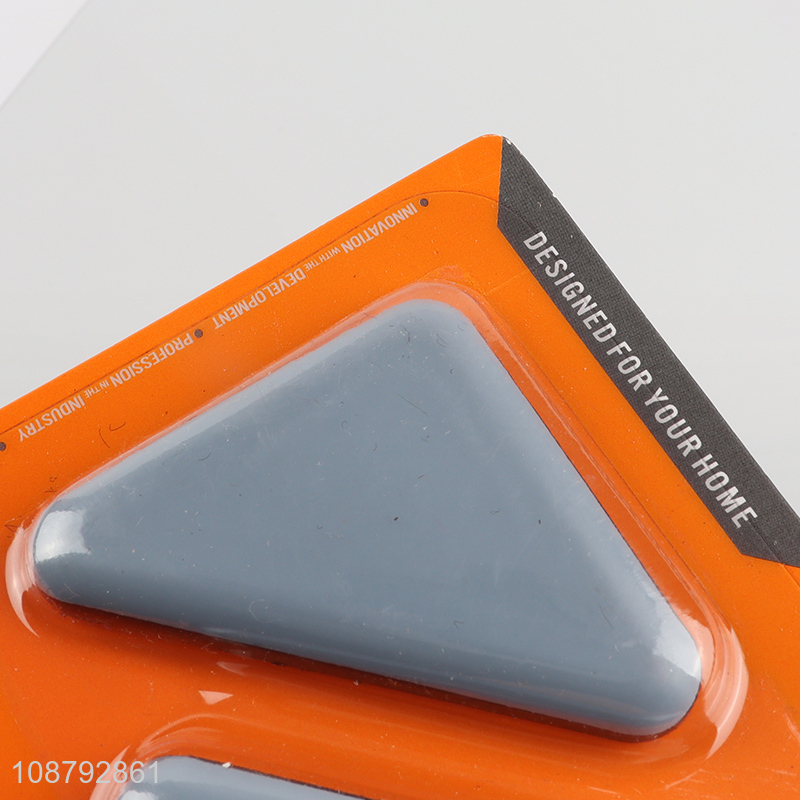 New product 2pcs triangle self-adhesive furniture sliders