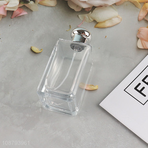 Hot products clear unbreakable glass perfume bottle