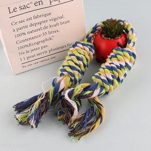 Top selling pets chew rope toys interactive toys
