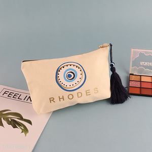 Online wholesale zipper portable makeup bag cosmetic bag