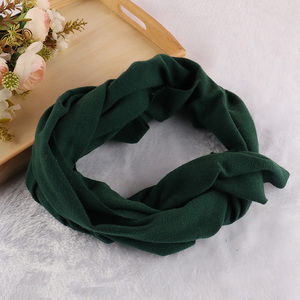 New product solid color soft knitted <em>scarf</em> for women and men