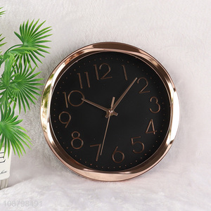 High quality battery operated simple wall clock for decoration