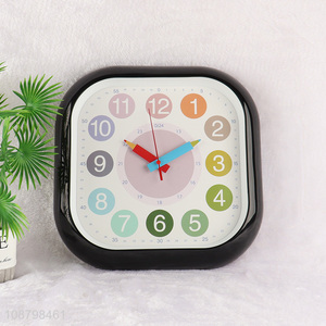 China imports battery operated simple silent analog wall clock