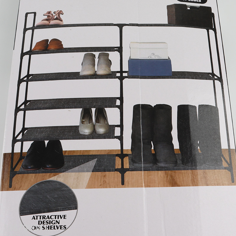 Good selling durable metal frame multi-layer shoes rack