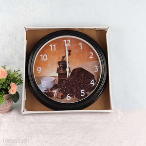 New arrival round silent wall clock for kitchen cafe decor