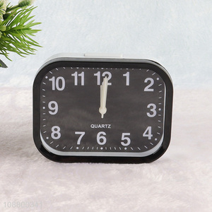 Wholesale rectangular analog alarm clock bedside <em>desk</em> clock