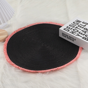 Latest products round non-slip place mat dinner mat