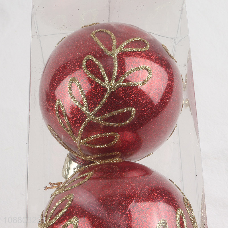 China wholesale 3pcs xmas tree decoration christmas ball
