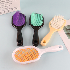 Factory price hollow scalp massage comb detangling <em>brush</em>