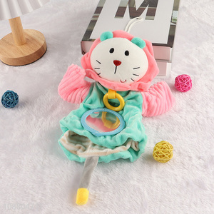 New product cute soft <em>baby</em> security blanket comforter toy