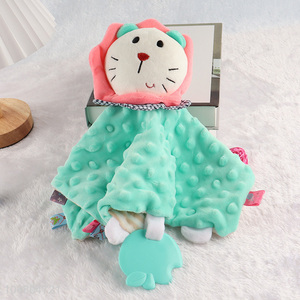 China imports soft stuffed animal <em>baby</em> blanket soothing toy