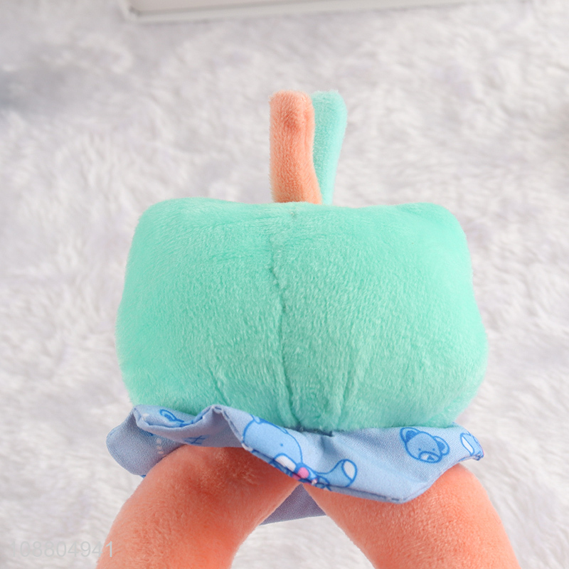 China imports stuffed plush rattle shaker newborn sensory toy