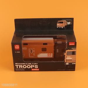 Latest product alloy military <em>vehicle</em> toy with music