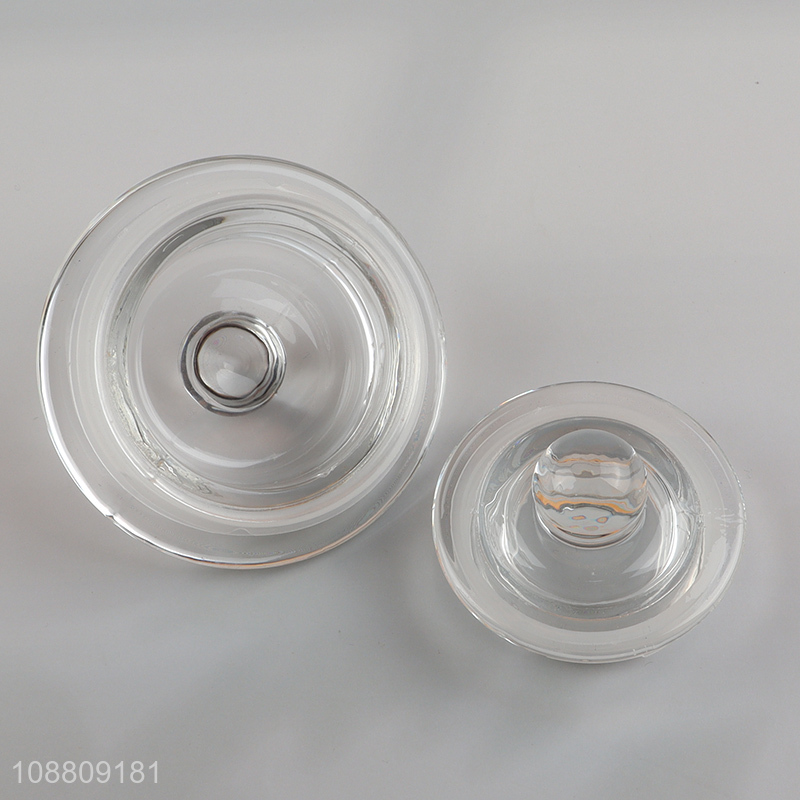 Top selling clear glass storage jar for home