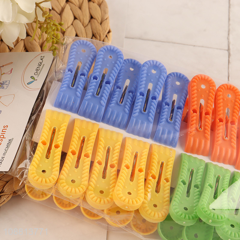 Hot selling 20pcs plastic clothes pegs crafts picture clips
