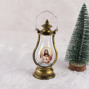 Wholesale battery operated vintage decorative led candle lantern