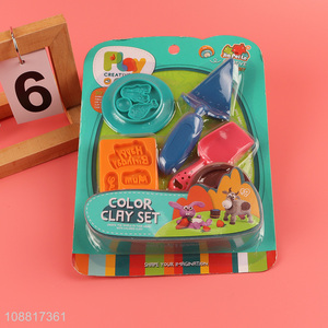 Online wholesale kids color clay set play dough toys set