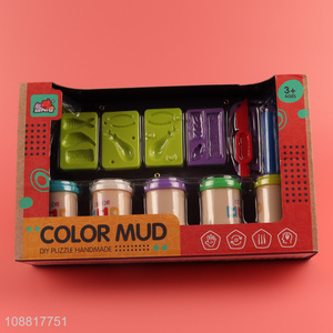 Hot items diy colored mud toys <em>play</em> <em>dough</em> set
