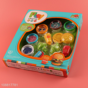 Good selling children diy colored mud set toys wholesale