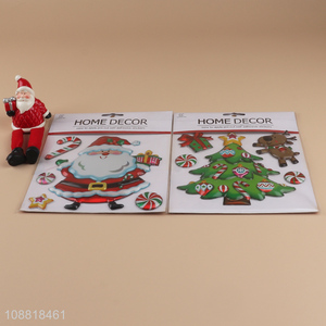 New arrival indoor home decor christmas sticker for sale