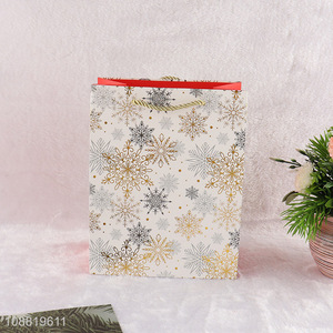 High quality Christmas paper gift bag shopping bag