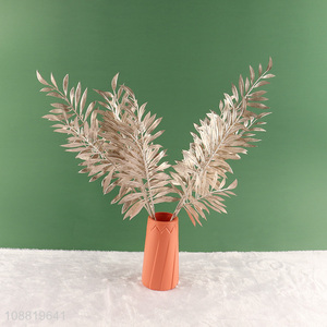 New product 4-head artifical plant leaf for <em>wedding</em> <em>decoration</em>