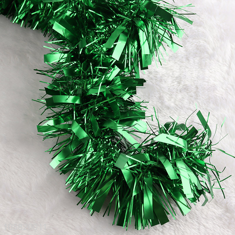 New product Christmas tinsel garland for Xmas tree decor