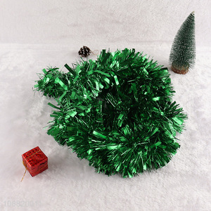 New product Christmas tinsel garland for Xmas tree decor