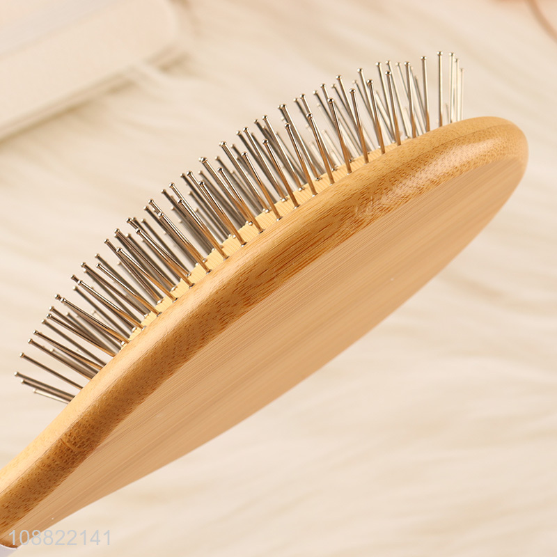Latest products bamboo massage hair comb hair brush for sale