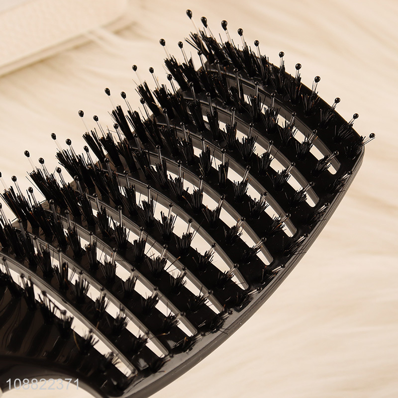 Top selling wide teeth hollow hair comb hair brush wholesale