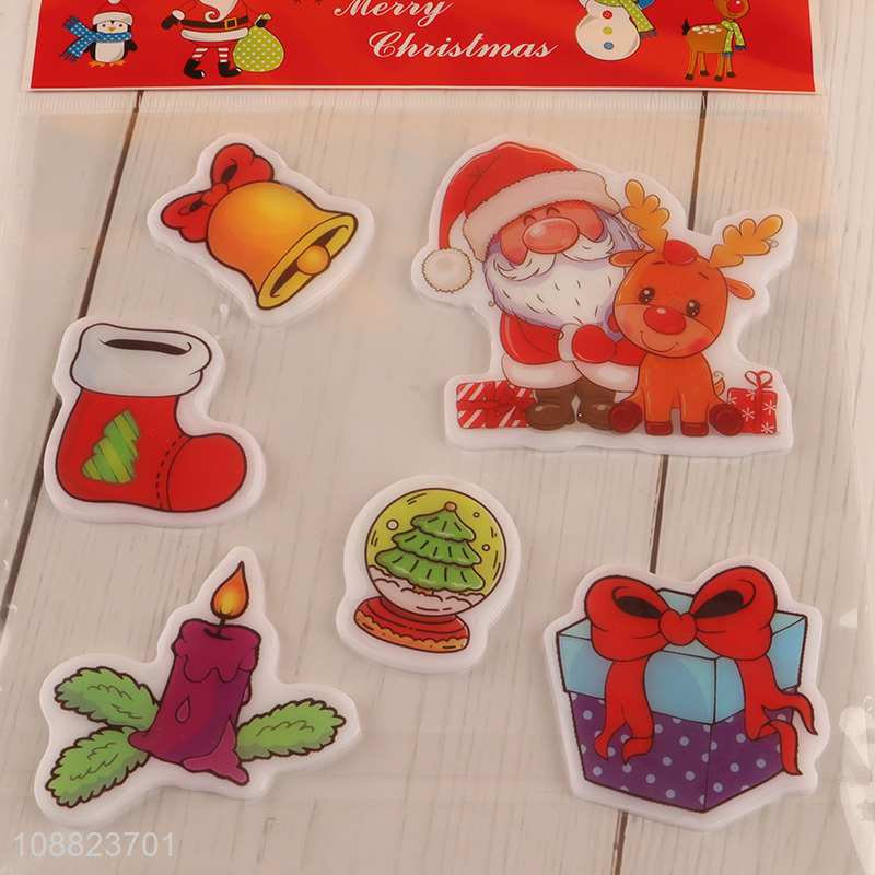 New Arrival Christmas Window Clings Winter Holiday Stickers