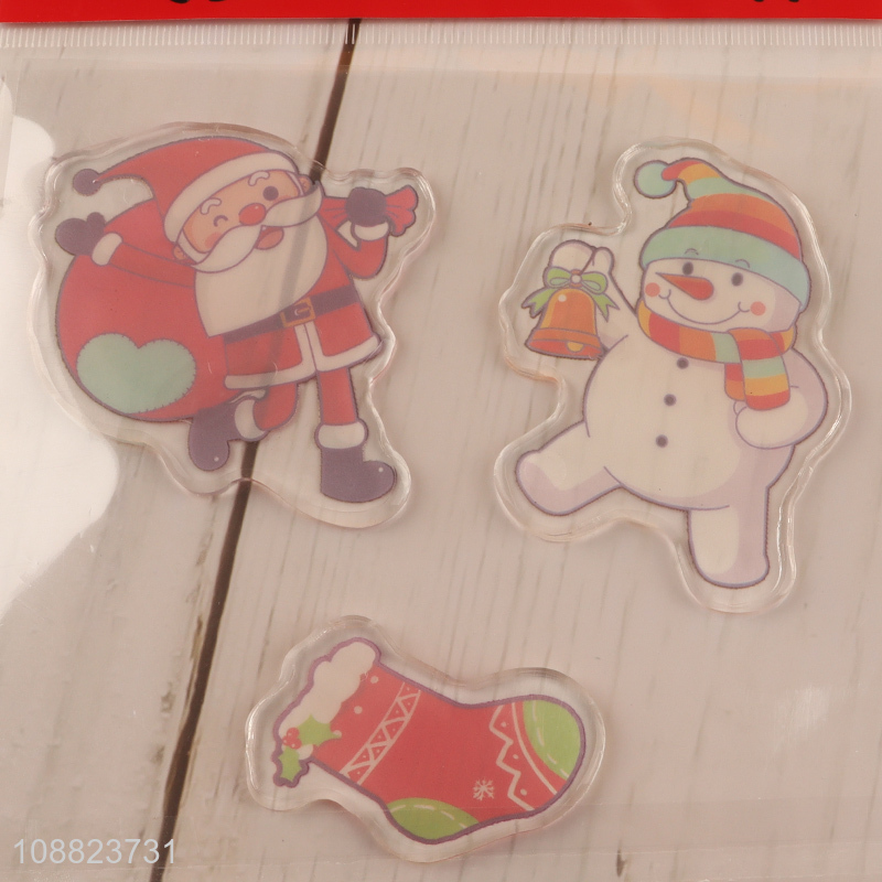 China Imports Christmas Window Stickers Clings for Home Decor