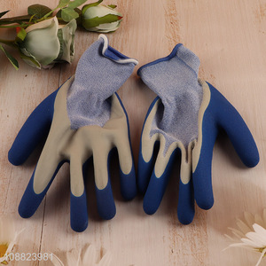 Good quality winter <em>safety</em> work <em>gloves</em> wear resistant dipping <em>gloves</em>