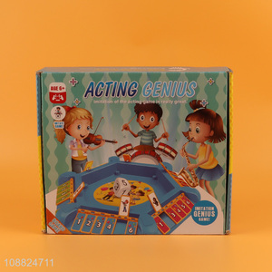 Good Quality Acting Genius Imitation Game with Dice for Kids