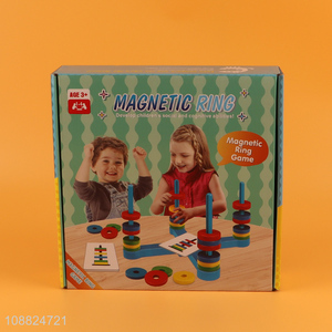 New Arrival Magnetic Match Rings Board Game Intelligence Toy
