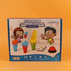 New Product Ice Cream Competition Board Game Toy for Kids
