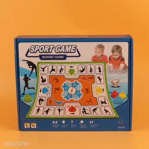 Hot Selling 6PCS Sport Game Board Game Toy for Kids Age 6+