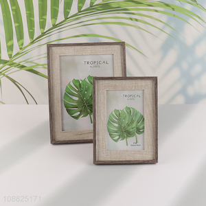 Top products tabletop decoration mdf photo frame for sale