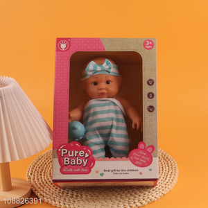 Wholesale 12-inch realistic newborn <em>baby</em> doll with crying and babbling voice