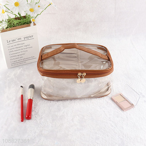 New arrival transparent portable makeup <em>bag</em> for sale