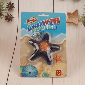 Good quality magic water growing marine animal starfish toys